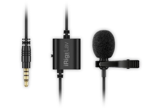 IK iRig Mic Lav - Mikrofon pojemnościowy IK MULTIMEDIA IK iRig Mic Lav - Mikrofon pojemnościowy IK MULTIMEDIA