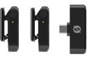 RODE Wireless Micro - 2-kanałowy cyfrowy system bezprzewodowy (USB-C, Czarny) RODE