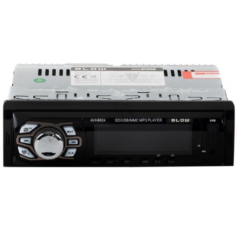Radioodtwarzacz BLOW AVH-8624 AVH-8624 (Bluetooth, USB + AUX + karty SD) BLOW Radioodtwarzacz BLOW AVH-8624 AVH-8624 (Bluetooth, USB + AUX + karty SD) BLOW