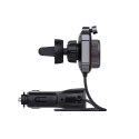 SAVIO TR-14 TRANSMITER SAMOCHODOWY FM Z BLUETOOTH I ŁADOWARKĄ,QUICK CHARGE 3.0 I POWER DELIVERY, RED. SZUMÓW SAVIO