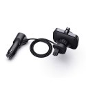 SAVIO TR-14 TRANSMITER SAMOCHODOWY FM Z BLUETOOTH I ŁADOWARKĄ,QUICK CHARGE 3.0 I POWER DELIVERY, RED. SZUMÓW SAVIO