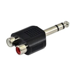SSQ HA7 - Adapter 2 x gniazdo RCA - jack stereo 6.3mm SOUND STATION QUALITY (SSQ)