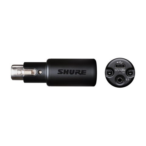 Shure MVX2U - Adapter sygnału XLR-USB SHURE Shure MVX2U - Adapter sygnału XLR-USB SHURE