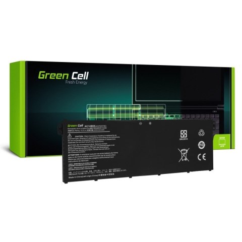 GREEN CELL BATERIA AC72 AC14B8K AC14B3K DO ACER ASPIRE 5 A515 R15 R5-571T SPIN SP315 SP513 2100MAH 15.2V Green Cell GREEN CELL BATERIA AC72 AC14B8K AC14B3K DO ACER ASPIRE 5 A515 R15 R5-571T SPIN SP315 SP513 2100MAH 15.2V Green Cell