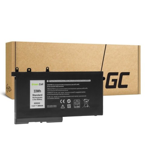 GREEN CELL BATERIA DE146V2 3DDDG 93FTF DELL LATITUDE 5280 5290 5480 5490 5495 5580 5590 2900MAH 11.4V Green Cell GREEN CELL BATERIA DE146V2 3DDDG 93FTF DELL LATITUDE 5280 5290 5480 5490 5495 5580 5590 2900MAH 11.4V Green Cell