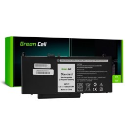 GREEN CELL BATERIA DE162 6MT4T 07V69Y DO DELL LATITUDE E5270 E5470 E5570 7200MAH 7.4V Green Cell
