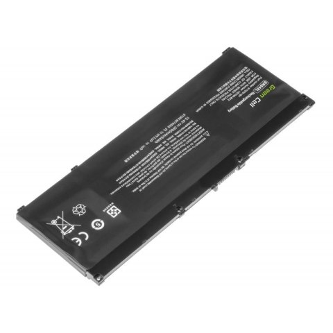 GREEN CELL BATERIA HP187 SR04XL DO OMEN 15-CE 15-DC 17-CB PAVILION POWER 15-CB 3500MAH 15.4V Green Cell GREEN CELL BATERIA HP187 SR04XL DO OMEN 15-CE 15-DC 17-CB PAVILION POWER 15-CB 3500MAH 15.4V Green Cell