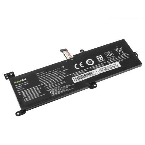 GREEN CELL BATERIA LE125 DO LENOVO IDEAPAD 320 330 520 3500MAH 7.4V / 7.6V Green Cell GREEN CELL BATERIA LE125 DO LENOVO IDEAPAD 320 330 520 3500MAH 7.4V / 7.6V Green Cell