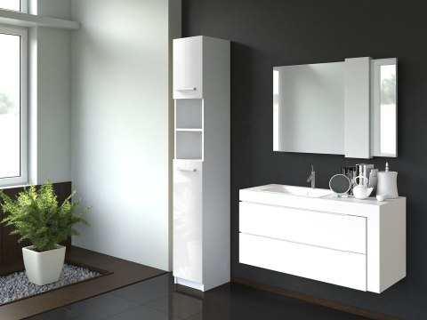 SZAFKA ŁAZIENKOWA MARBELA 32CM BIEL POŁYSK TOP E SHOP SZAFKA ŁAZIENKOWA MARBELA 32CM BIEL POŁYSK TOP E SHOP