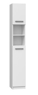 SZAFKA ŁAZIENKOWA MARBELA 32CM REGAŁ SŁUPEK BIAŁY TOP E SHOP