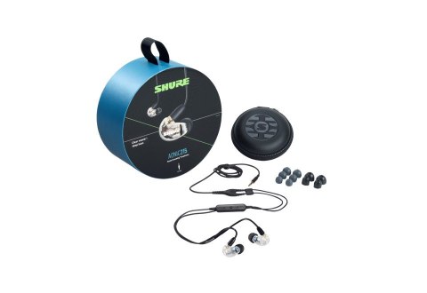 Shure SE215DYCL+UNI-EFS - Słuchawki douszne AONIC215 z pojedynczym przetwornikiem i kablem 3.5mm (przezroczyste) SHURE Shure SE215DYCL+UNI-EFS - Słuchawki douszne AONIC215 z pojedynczym przetwornikiem i kablem 3.5mm (przezroczyste) SHURE