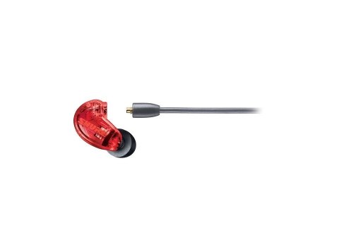 Shure SE215SPE-RD-EFS - Słuchawki douszne z pojedynczym przetwornikiem i kablem 3.5mm (czerwone) SHURE Shure SE215SPE-RD-EFS - Słuchawki douszne z pojedynczym przetwornikiem i kablem 3.5mm (czerwone) SHURE