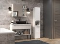 Szafka łazienkowa NEL I 31x30xH174 biel połysk TOP E SHOP