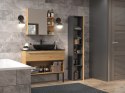 Szafka łazienkowa NEL II 31x30xH174 antracyt/artisan TOP E SHOP