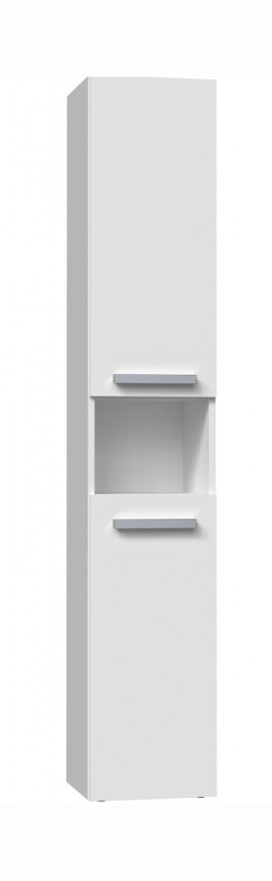 Szafka łazienkowa NEL III 31x30xH174 biel mat TOP E SHOP Szafka łazienkowa NEL III 31x30xH174 biel mat TOP E SHOP