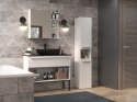Szafka łazienkowa NEL III 31x30xH174 biel mat TOP E SHOP