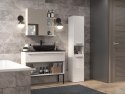 Szafka łazienkowa NEL III 31x30xH174 biel połysk TOP E SHOP