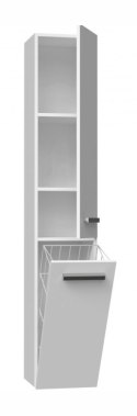 Szafka łazienkowa NEL IV 31x30xH174 biel mat TOP E SHOP