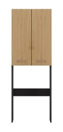 Szafka łazienkowa POLA DD 64x30xH180 antracyt/artisan TOP E SHOP