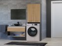 Szafka łazienkowa POLA DD 64x30xH180 antracyt/artisan TOP E SHOP