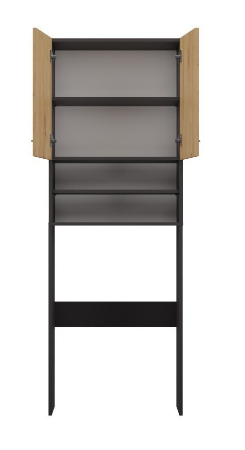 Szafka na pralkę POLA DK 64x30xH180 antracyt/artisan TOP E SHOP Szafka na pralkę POLA DK 64x30xH180 antracyt/artisan TOP E SHOP