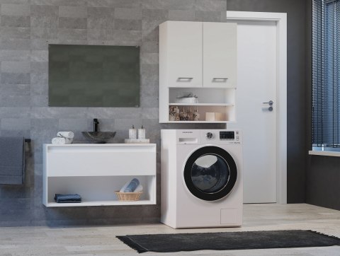 Szafka nad pralkę POLA MINI DK 64x30xH90 biel TOP E SHOP Szafka nad pralkę POLA MINI DK 64x30xH90 biel TOP E SHOP