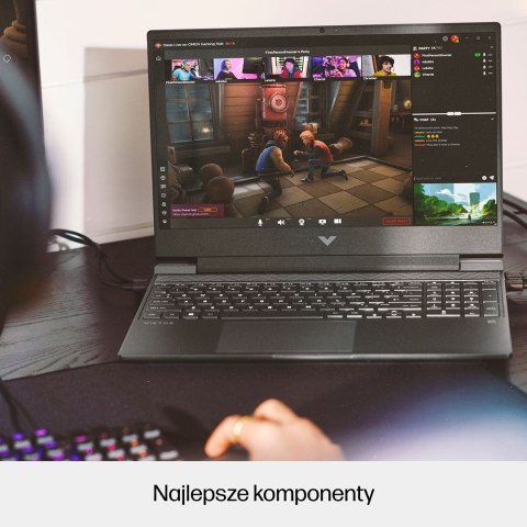 HP Victus 15-fa1151nw i5-13420H 15,6"FHD AG IPS 144Hz 16GB SSD512 RTX 4050_6GB BLKB 70Wh Win11 2Y Mica Silver Hewlett-Packard HP Victus 15-fa1151nw i5-13420H 15,6"FHD AG IPS 144Hz 16GB SSD512 RTX 4050_6GB BLKB 70Wh Win11 2Y Mica Silver Hewlett-Packard