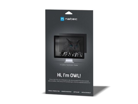 NATEC FILTR PRYWATYZUJĄCY OWL 27" 16:9 NFP-2118 NATEC NATEC FILTR PRYWATYZUJĄCY OWL 27" 16:9 NFP-2118 NATEC