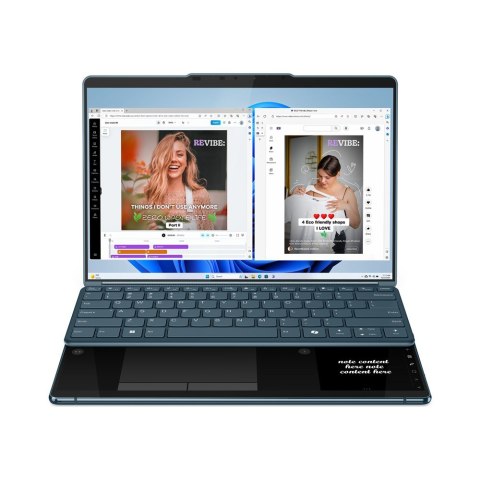 Lenovo Yoga Book 9 13IMU9 Ultra 7 155U 2x 13.3" 2.8K OLED 400nits Glossy 60Hz 32GB LPDDR5x-7467 SSD512 Intel Arc Graphics Win11 Lenovo Lenovo Yoga Book 9 13IMU9 Ultra 7 155U 2x 13.3" 2.8K OLED 400nits Glossy 60Hz 32GB LPDDR5x-7467 SSD512 Intel Arc Graphics Win11 Lenovo