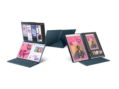 Lenovo Yoga Book 9 13IMU9 Ultra 7 155U 2x 13.3" 2.8K OLED 400nits Glossy 60Hz 32GB LPDDR5x-7467 SSD512 Intel Arc Graphics Win11 Lenovo Lenovo Yoga Book 9 13IMU9 Ultra 7 155U 2x 13.3" 2.8K OLED 400nits Glossy 60Hz 32GB LPDDR5x-7467 SSD512 Intel Arc Graphics Win11 Lenovo