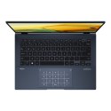ASUS Zenbook 14 OLED UX3402VA-KN593X i7-13700H 14.0" 2.8K 90Hz 400nits Glossy 16GB LPDDR5 SSD1TB Intel Iris Xe Graphics WLAN+BT  ASUS