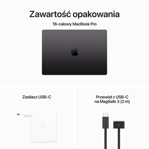 Apple MacBook Pro 16" M3 Pro 12-core CPU + 18-core GPU 36GB 512GB SSD Space Black Apple Apple MacBook Pro 16" M3 Pro 12-core CPU + 18-core GPU 36GB 512GB SSD Space Black Apple