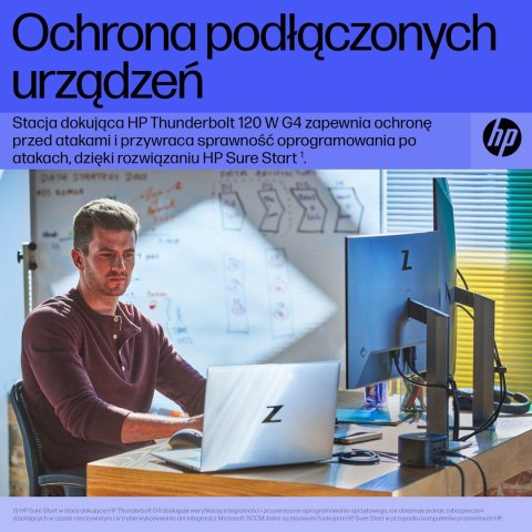 Stacja dokujaca HP Thunderbolt Dock G4 USB-C 120W Hewlett-Packard Stacja dokujaca HP Thunderbolt Dock G4 USB-C 120W Hewlett-Packard