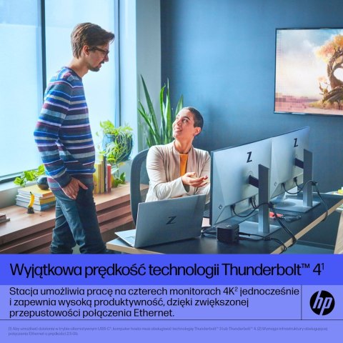 Stacja dokujaca HP Thunderbolt Dock G4 USB-C 120W Hewlett-Packard Stacja dokujaca HP Thunderbolt Dock G4 USB-C 120W Hewlett-Packard