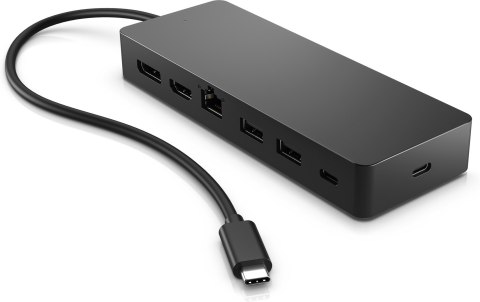Stacja dokująca HP USB-C Universal Multiport Hub czarna 50H98AA Hewlett-Packard Stacja dokująca HP USB-C Universal Multiport Hub czarna 50H98AA Hewlett-Packard