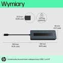 Stacja dokująca HP USB-C Universal Multiport Hub czarna 50H98AA Hewlett-Packard
