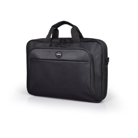 Torba na laptopa PORT DESIGNS Hanoi II 105064 ( Clamshell; 15,6"; kolor czarny) PORT DESIGNS Torba na laptopa PORT DESIGNS Hanoi II 105064 ( Clamshell; 15,6"; kolor czarny) PORT DESIGNS