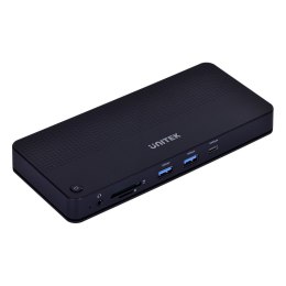 UNITEK STACJA DOKUJĄCA USB 4 12W1, HDMI/DP 8K,4X USB-C, 3XUSB-A, SD, POWERDELIVERY 100W UNITEK