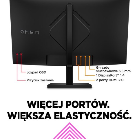 MONITOR HP LED, QHD 32" OMEN 32c (780K6E9) 165Hz Hewlett-Packard MONITOR HP LED, QHD 32" OMEN 32c (780K6E9) 165Hz Hewlett-Packard