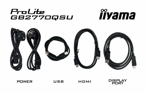 MONITOR IIYAMA LED 27" GB2770QSU-B6 180Hz IIYAMA MONITOR IIYAMA LED 27" GB2770QSU-B6 180Hz IIYAMA