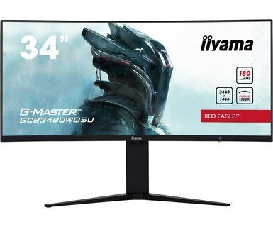 MONITOR IIYAMA LED 34" GCB3480WQSU-B1 180Hz IIYAMA