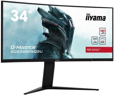 MONITOR IIYAMA LED 34" GCB3480WQSU-B1 180Hz IIYAMA MONITOR IIYAMA LED 34" GCB3480WQSU-B1 180Hz IIYAMA