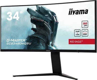 MONITOR IIYAMA LED 34" GCB3480WQSU-B1 180Hz IIYAMA MONITOR IIYAMA LED 34" GCB3480WQSU-B1 180Hz IIYAMA