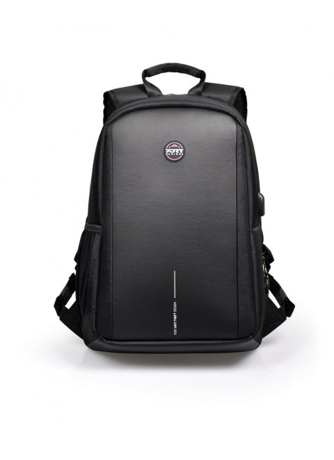 Plecak na laptopa PORT DESIGNS Chicago EVO 400508 (13/15,6"; Anti-Theft; kolor czarny) PORT DESIGNS Plecak na laptopa PORT DESIGNS Chicago EVO 400508 (13/15,6"; Anti-Theft; kolor czarny) PORT DESIGNS