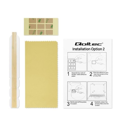 Filtr prywatyzujący Rodo Qoltec 51057 Qoltec Filtr prywatyzujący Rodo Qoltec 51057 Qoltec
