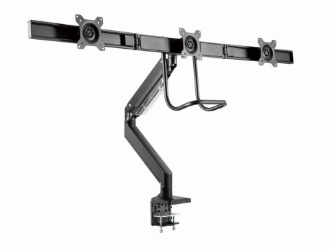 GEMBIRD BIURKOWE REGULOWANE RAMIĘ/UCHWYT NA 3 MONITORY 17-27, VESA 100X100MM, DO 6 KG GEMBIRD GEMBIRD BIURKOWE REGULOWANE RAMIĘ/UCHWYT NA 3 MONITORY 17-27, VESA 100X100MM, DO 6 KG GEMBIRD