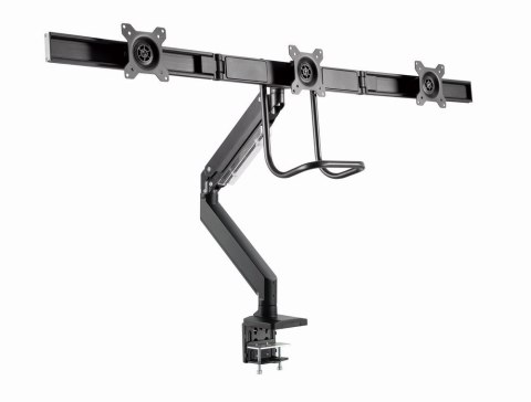 GEMBIRD BIURKOWE REGULOWANE RAMIĘ/UCHWYT NA 3 MONITORY 17-27, VESA 100X100MM, DO 6 KG GEMBIRD GEMBIRD BIURKOWE REGULOWANE RAMIĘ/UCHWYT NA 3 MONITORY 17-27, VESA 100X100MM, DO 6 KG GEMBIRD
