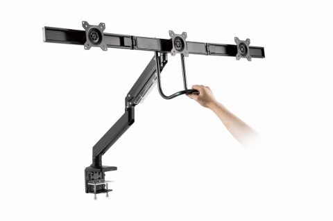 GEMBIRD BIURKOWE REGULOWANE RAMIĘ/UCHWYT NA 3 MONITORY 17-27, VESA 100X100MM, DO 6 KG GEMBIRD GEMBIRD BIURKOWE REGULOWANE RAMIĘ/UCHWYT NA 3 MONITORY 17-27, VESA 100X100MM, DO 6 KG GEMBIRD