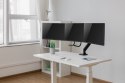 GEMBIRD BIURKOWE REGULOWANE RAMIĘ/UCHWYT NA 3 MONITORY 17-27, VESA 100X100MM, DO 6 KG GEMBIRD