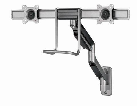 GEMBIRD ŚCIENNE REGULOWANE RAMIĘ/UCHWYT NA 2 MONITORY 17-32, VESA 100X100MM, DO 8 KG GEMBIRD GEMBIRD ŚCIENNE REGULOWANE RAMIĘ/UCHWYT NA 2 MONITORY 17-32, VESA 100X100MM, DO 8 KG GEMBIRD